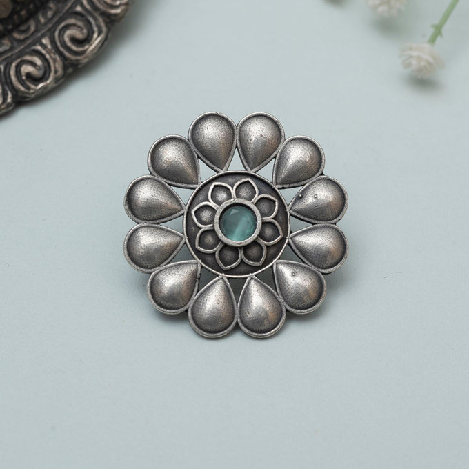 Sameera Oxidised Ring